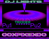 Purple dj light