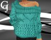 Sweater Top Teal