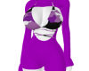 Purple Camo Romper