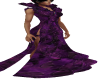 Purple Slit Gown