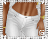 G l White Jeans XL