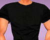 Plain Black T-Shirt Top