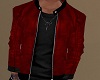 +LEATHER RED JKT+