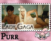 *P<3 Lady Gaga Stamp