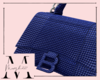 B Diamond Bag Navy F