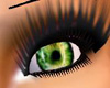 Bright Green Female Eyes