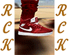 RCK§Shoes Red & White