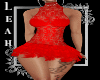 xLx Red Feather Dress