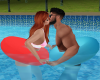 Couple Kissing Floats