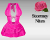 Tammy Pink Denim Dress