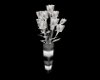 Deco Crystal Rose's/Vase