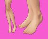 [JA] bare feet. nail cor
