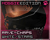 ME|RaveChaps|White/Stars
