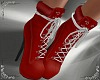 T- Boots Heels red