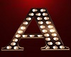 Letter A Lamp