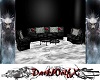 Gothic Heart Couch Set
