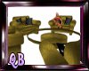 gold club couch