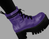 B|Purple Combat Boots✿