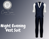 Night Evening Vest Suit