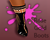 Rose Gold Chicago Boots