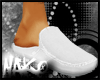 [NAKO]WHITE CLOGS