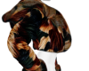 CAMO FUR COAT