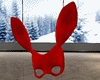 Red Bunny Mask