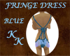 (KK)FRINGE DRESS  BLUES