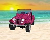 Pink Glitter Jeep