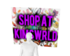 WRLD~ Shop me Flag