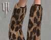 Leopard Fur Boots