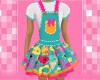 Kid Kawaii Overall Dress