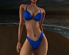 blue swimwear