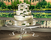 ~N~ Gold Wedding Cake