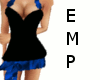 {Emp} Blue mini dress