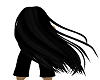 really long black hair