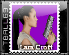 Lara Croft stamp