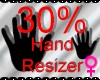 *I* Hand scaler 30%
