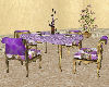 Purple & Gold Dining