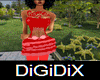 DiGiDiX Gamer red dress