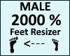 Feet Scaler 2000%