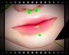 Lip Piercing Green