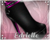 E~ Darla Boots Blk Pink