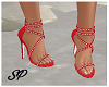 Diamonds Heels Red