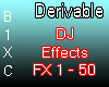 DJ Effects VB FX 1-50