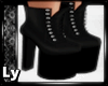 *LY* Black High Boots