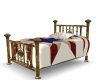 Antique Brass Bed 
