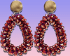 !H! Red  Earrings/dev