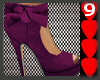 J9~Fashion Heels Purple