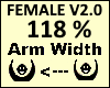Arm Scaler 118% V2.0